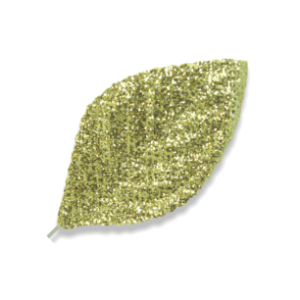 ma3880go glitter leaves gold