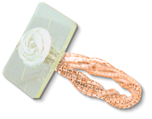 twist bracelet rose gold tw1908r